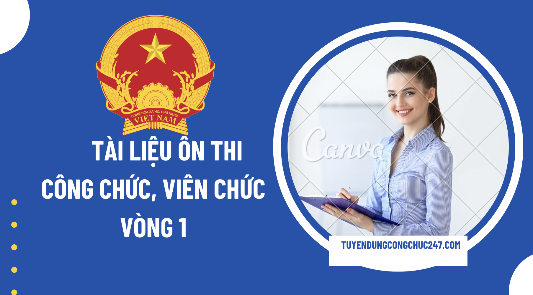 Trọn bộ tài liệu ôn thi công chức, viên chức vòng 1+ kinh nghiệm ôn thi